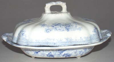 Vegetable Dish with Cover c1880